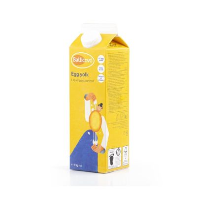 Yolk egg mass, pasteurized, 1 L